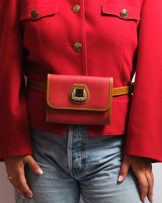 Pochette-ceinture Lancel vintage – années 90
