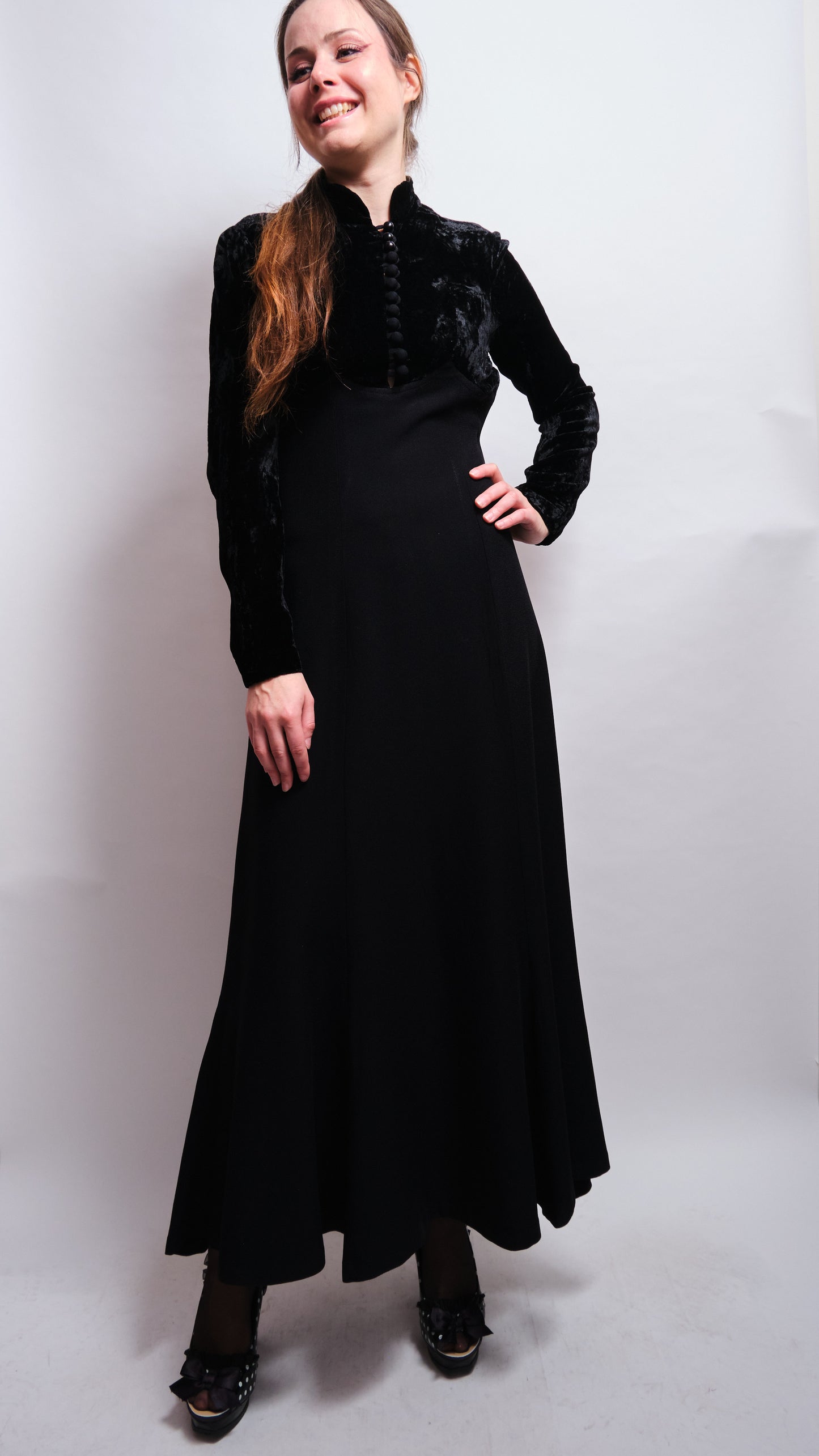 Robe vintage 60/70s Noir