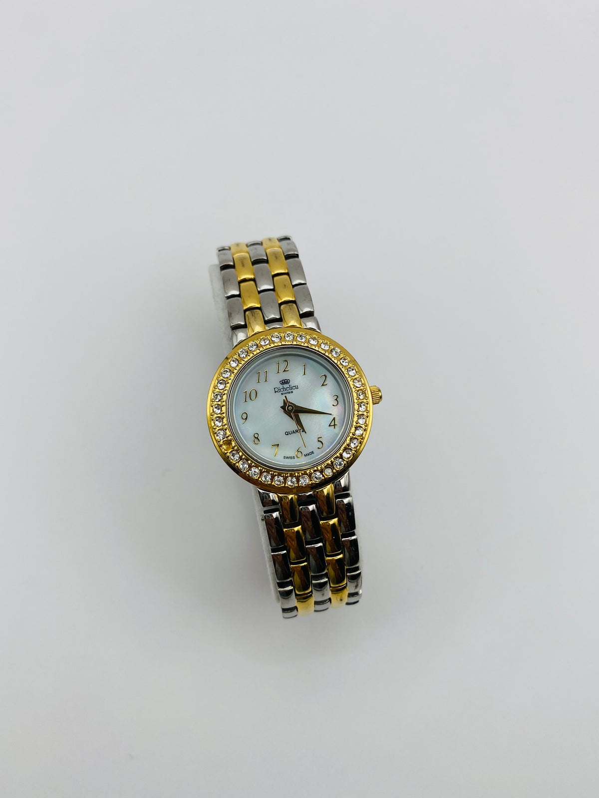 Richelieu Swiss – Montre bijou & bagues interchangeables