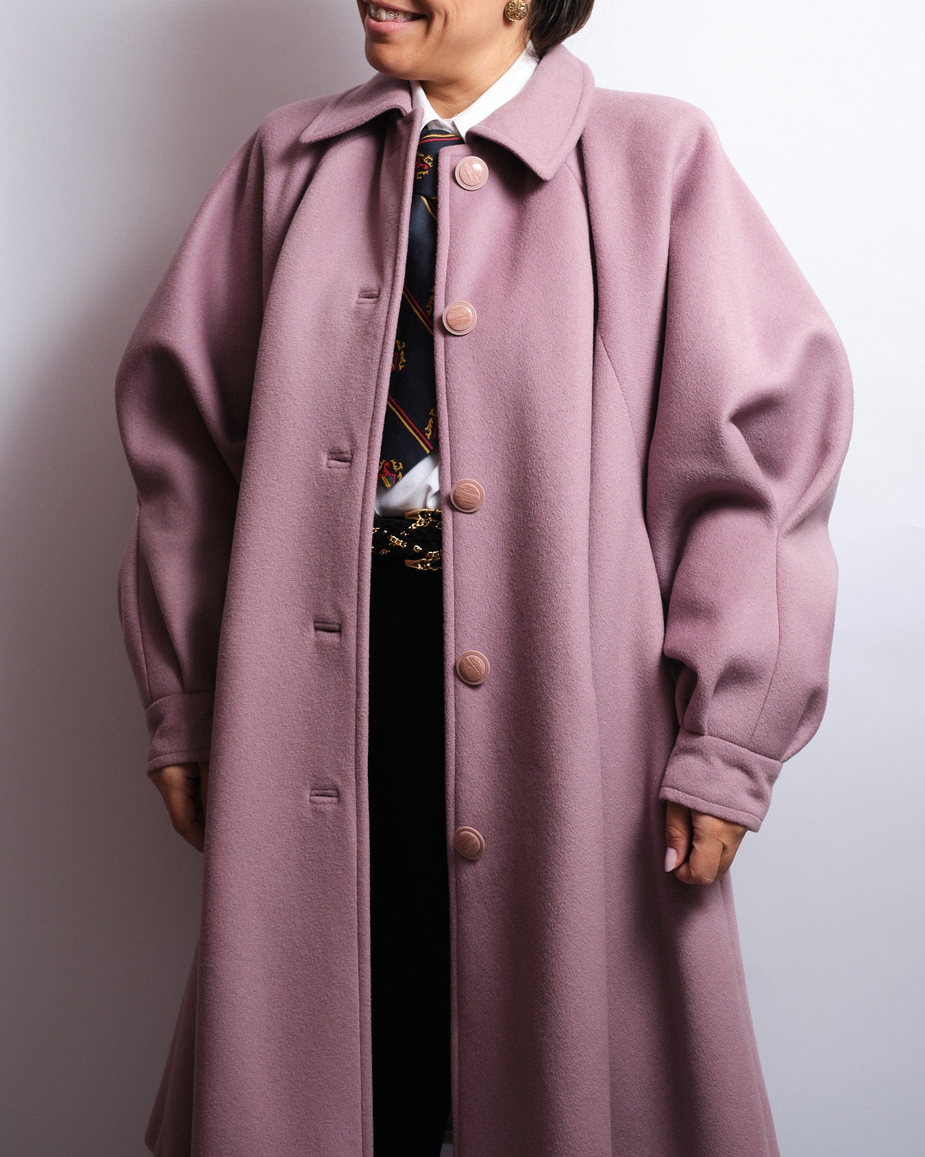 Manteau en laine - fabrication artisanale – Années 70