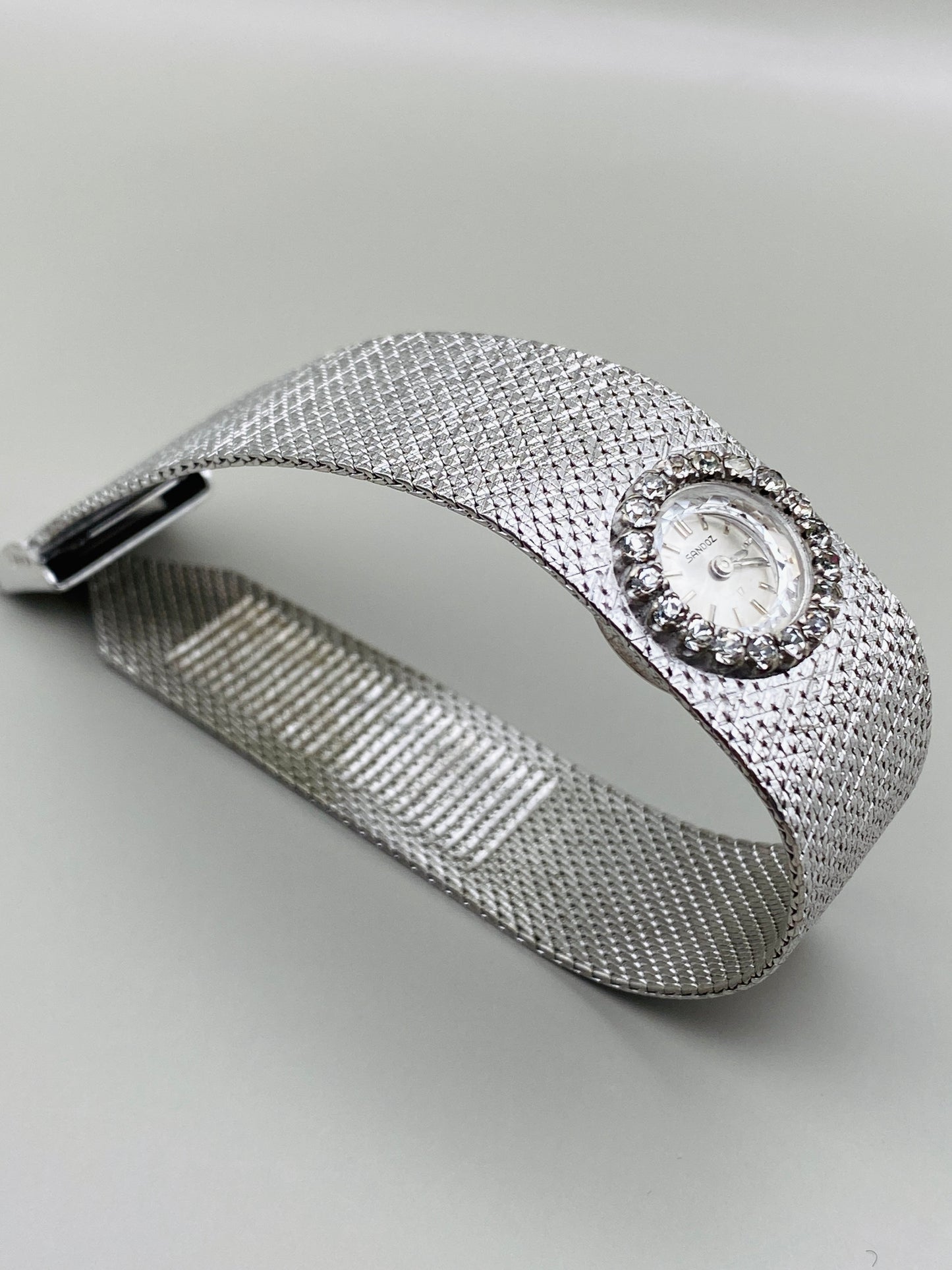 Montre mécanique Sandoz Vintage 70s – Bracelet Moblot Swiss Made