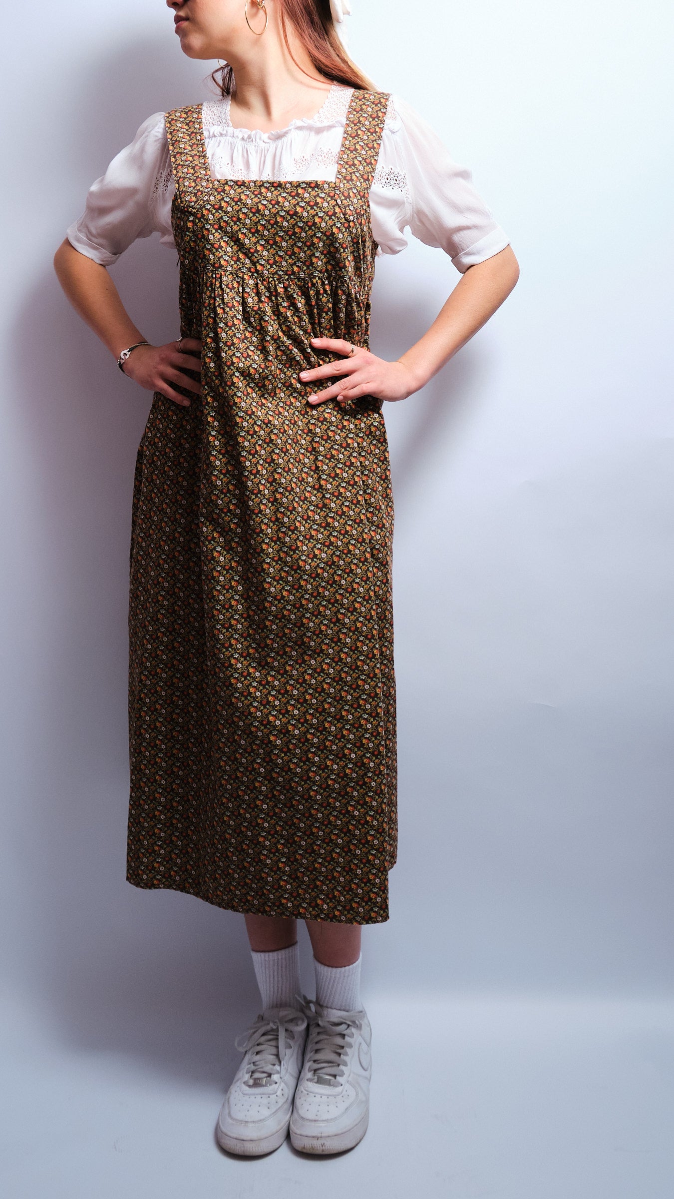 Robe vintage fleurie – esprit folk / romantique