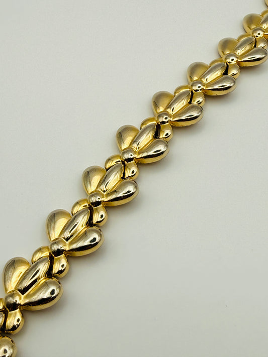 Bracelet vintage doré