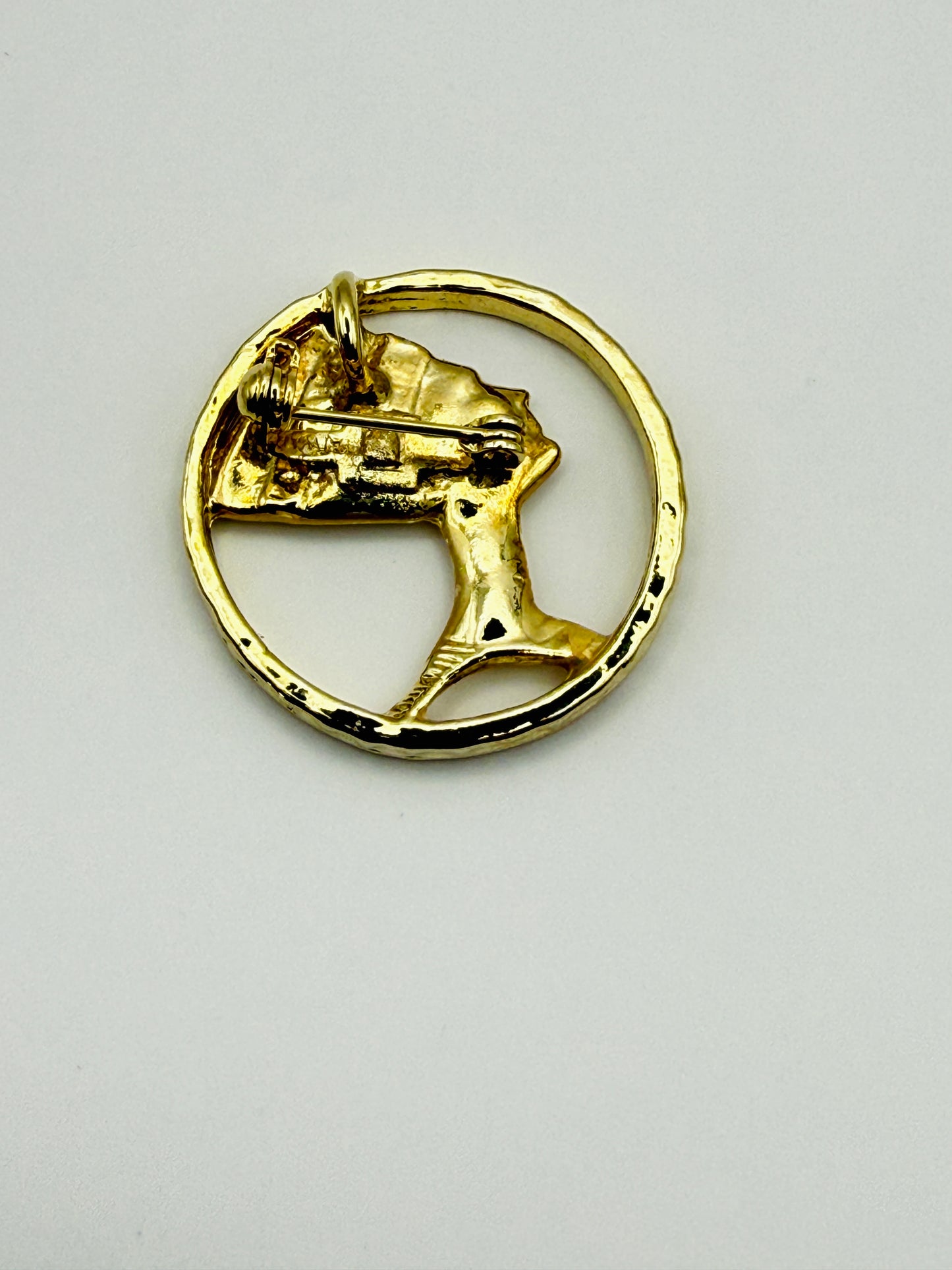 Broche Vintage Nefertiti