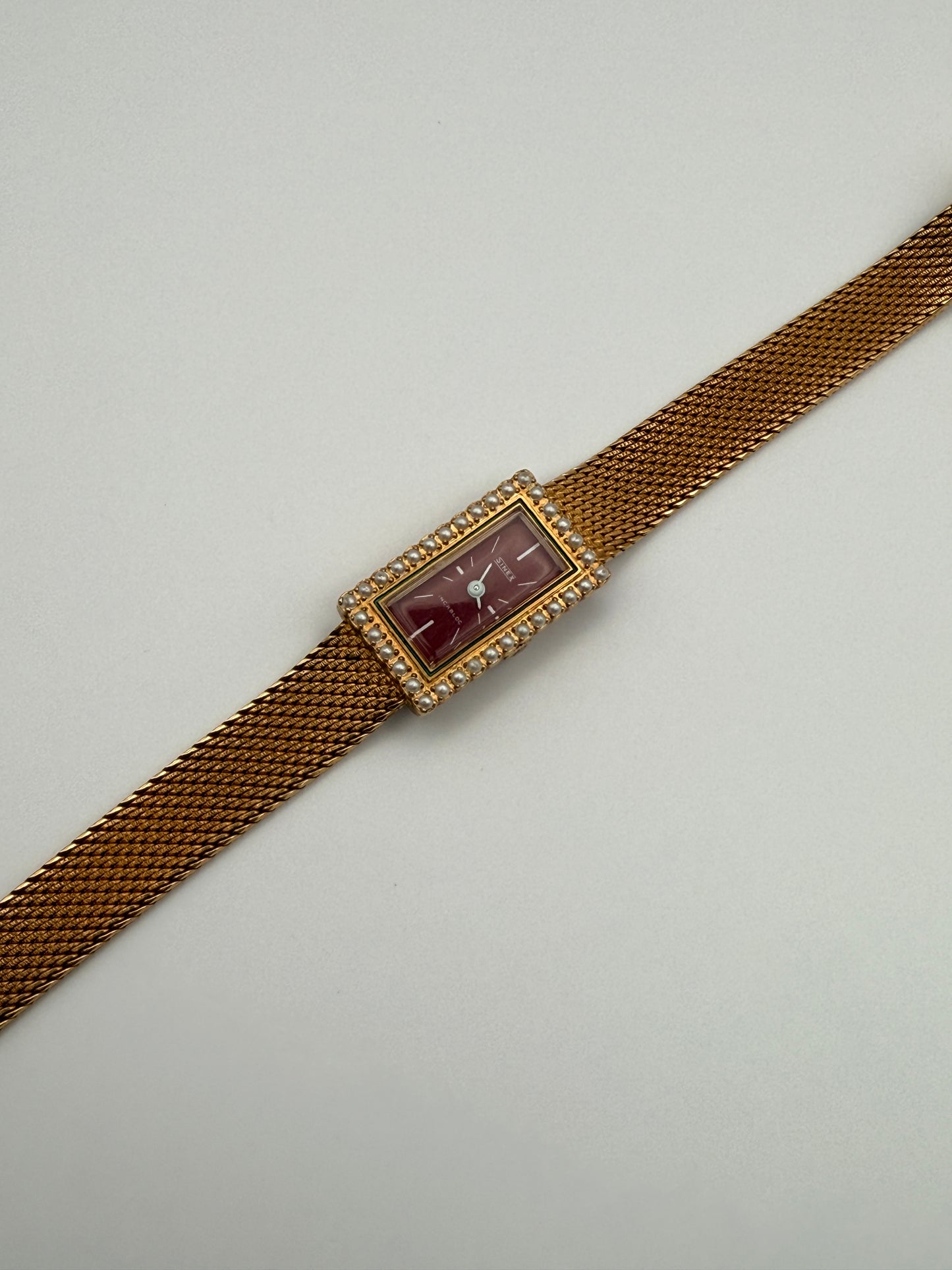 Montre Vintage Sinex Genève IncaBloc – Plaquée or 10 microns