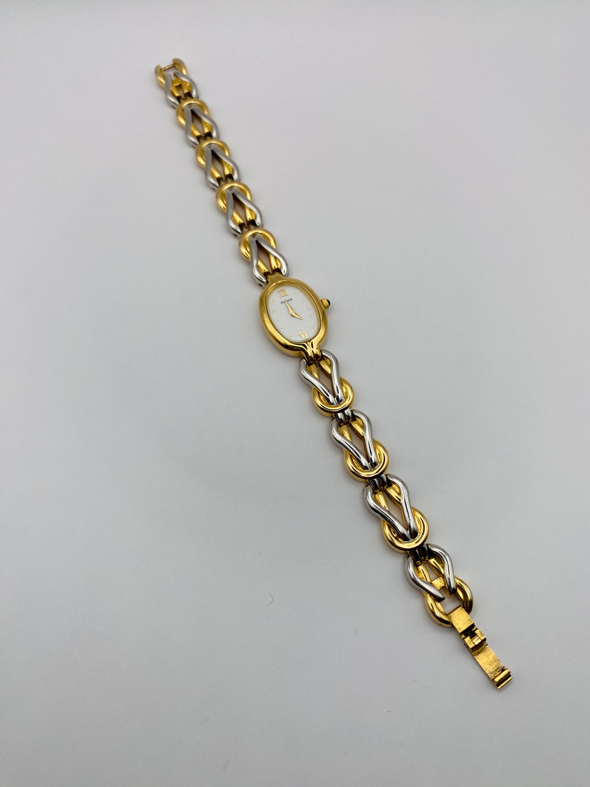 Montre-bijou vintage Pulsar – plaqué or – années 1990