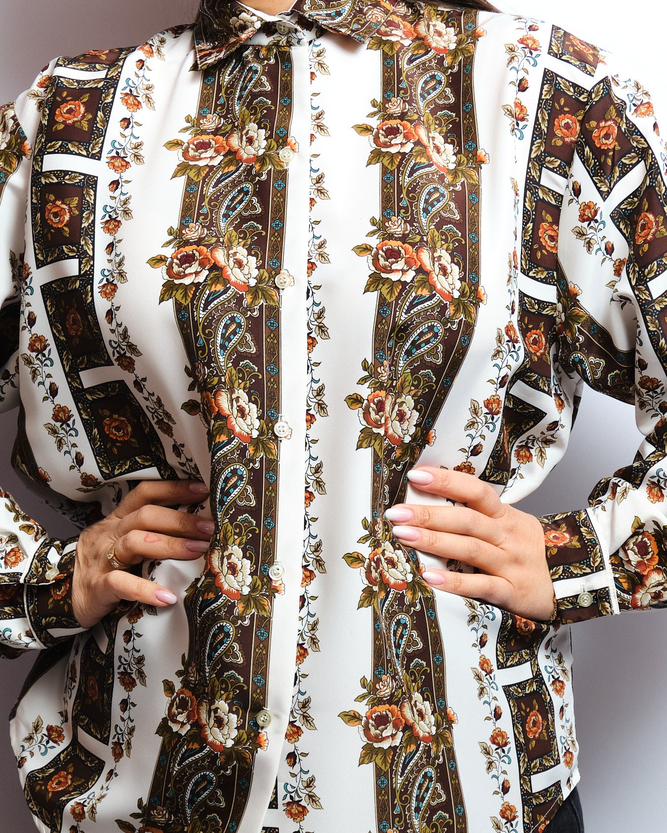 Chemisier vintage FANNY DE TOUCHE PARIS 90