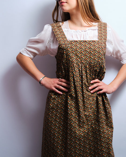 Robe vintage fleurie – esprit folk / romantique