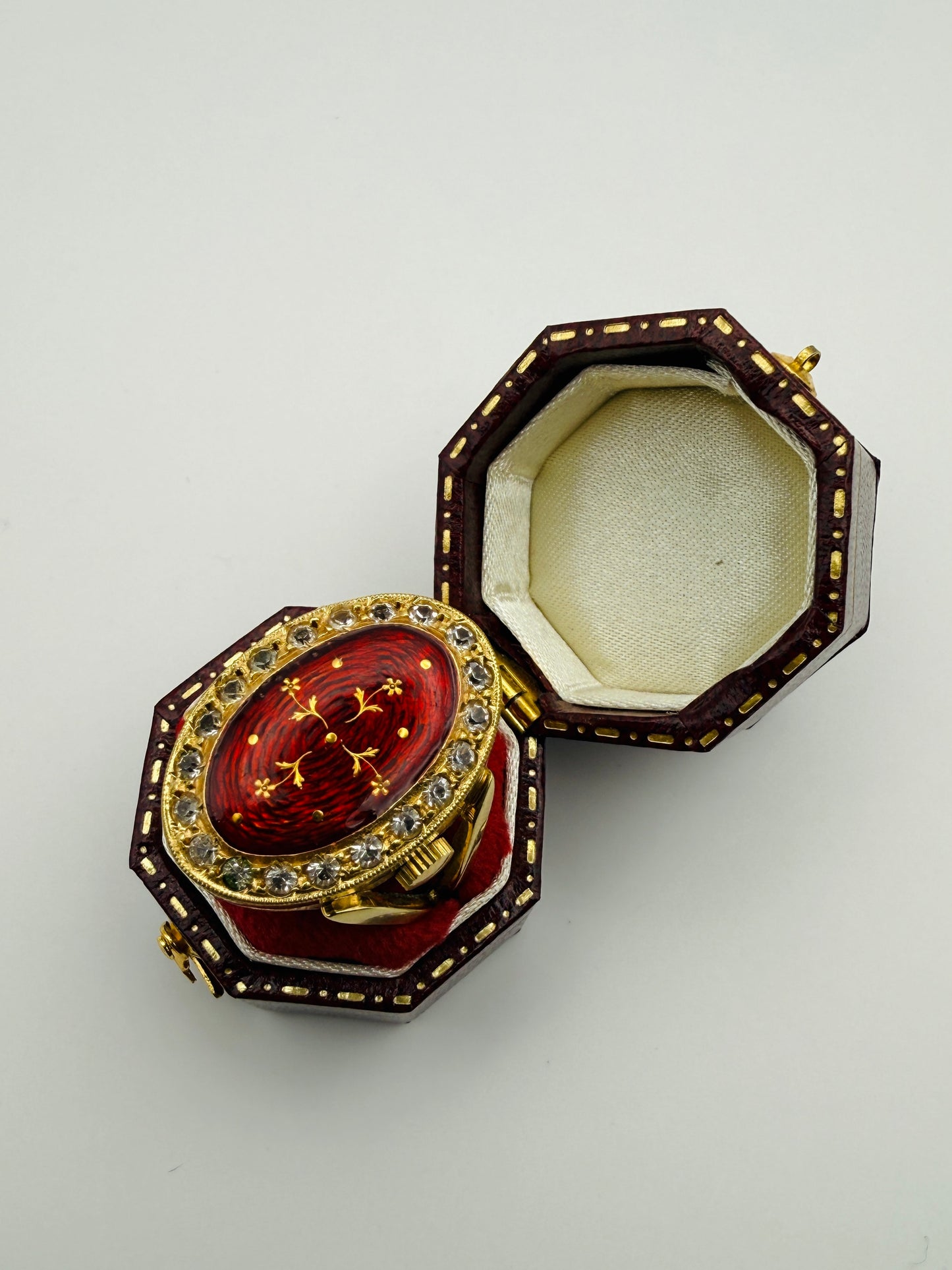 Bague-montre vintage Florimont Neuchâtel