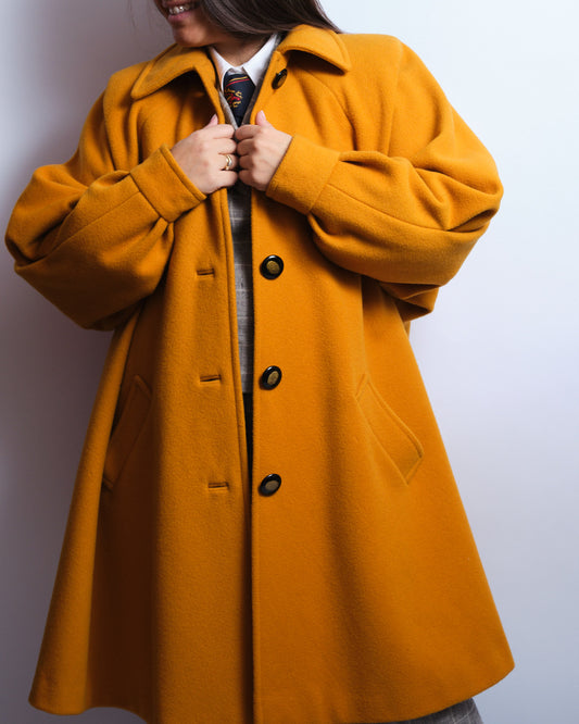 Manteau en laine - fabrication artisanale – Années 70