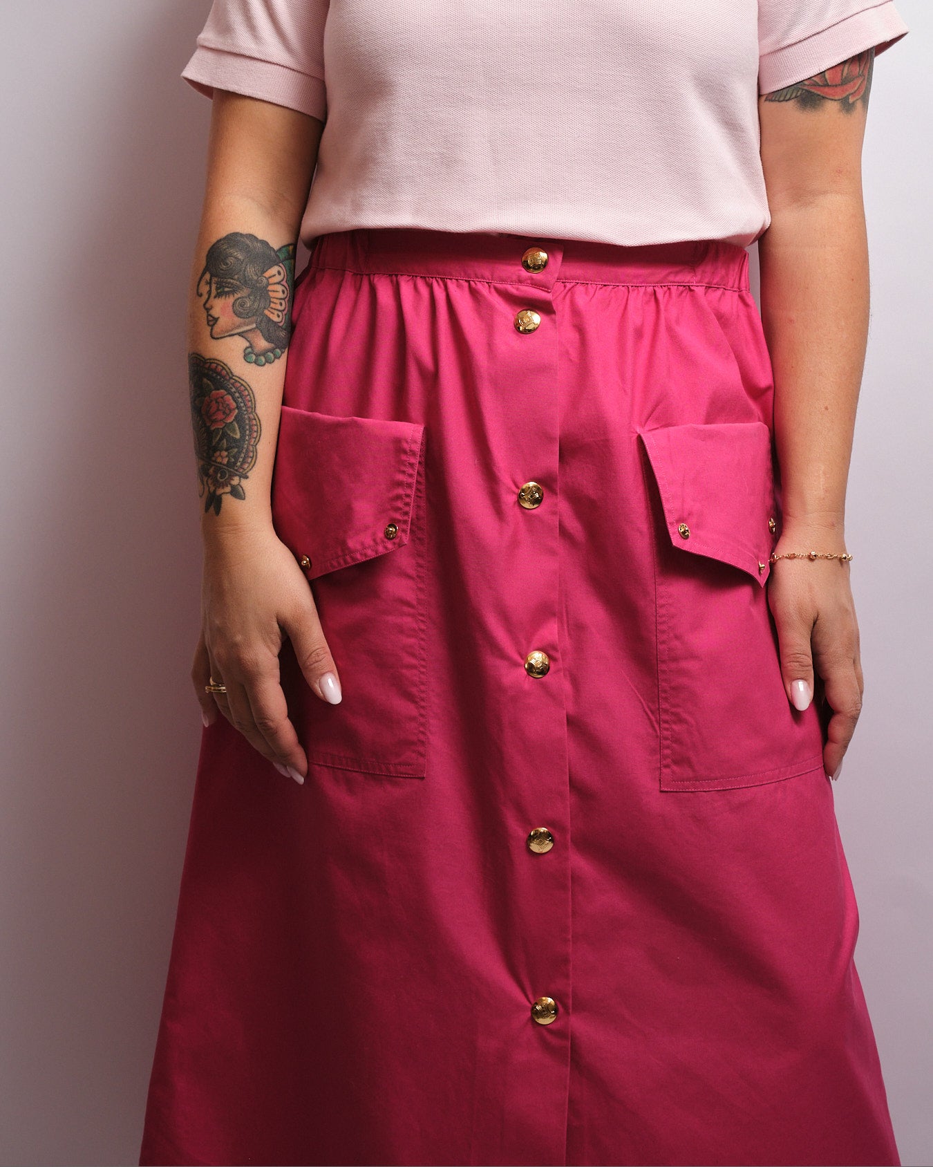 Jupe vintage Céline Paris 80s – Made in France, pièce iconique