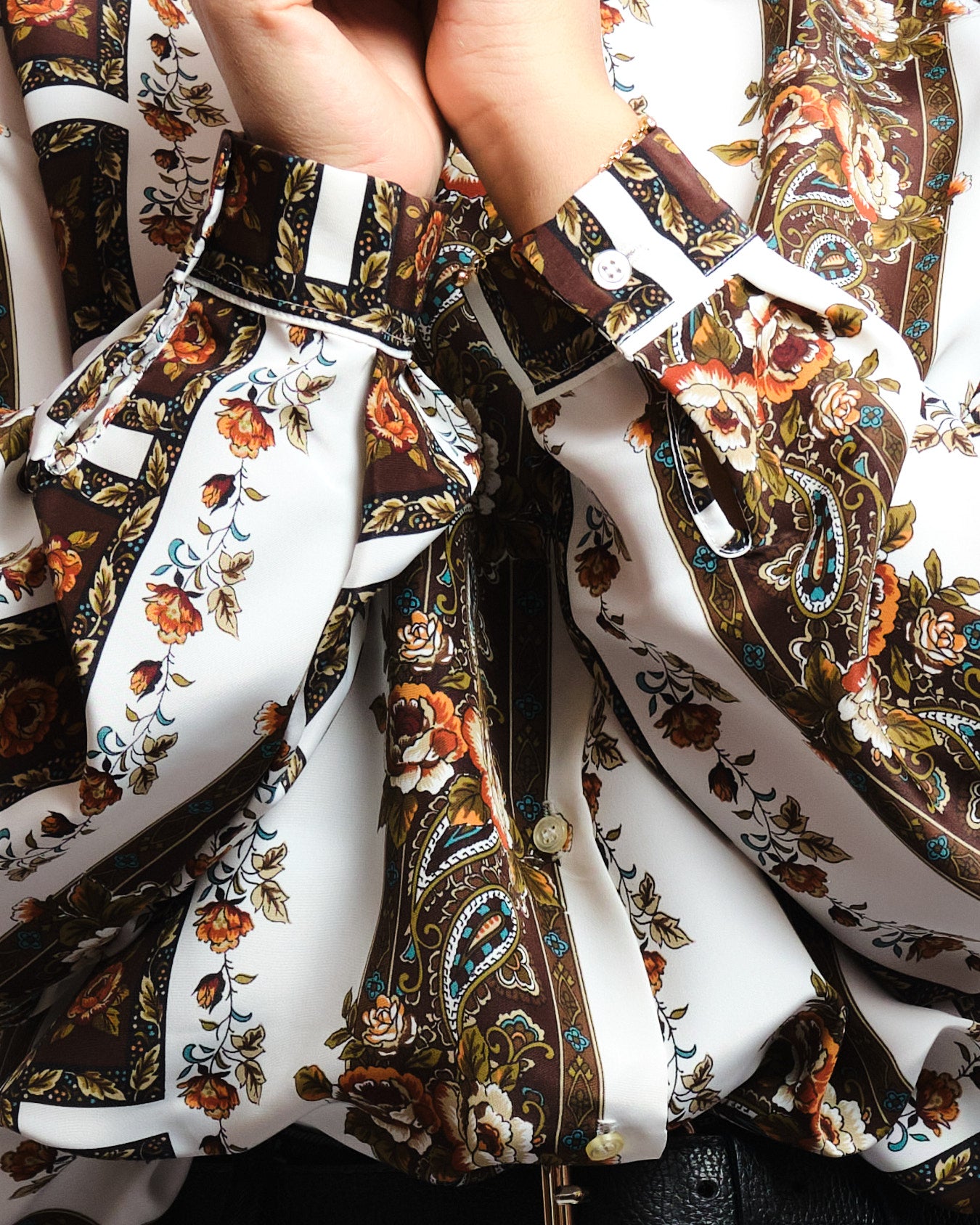 Chemisier vintage FANNY DE TOUCHE PARIS 90