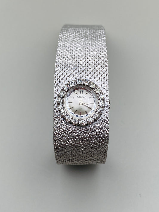 Montre mécanique Sandoz Vintage 70s – Bracelet Moblot Swiss Made