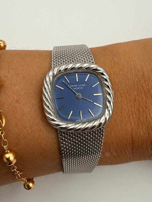 Montre Vintage Favre-Leuba Genève – Mouvement mécanique suisse