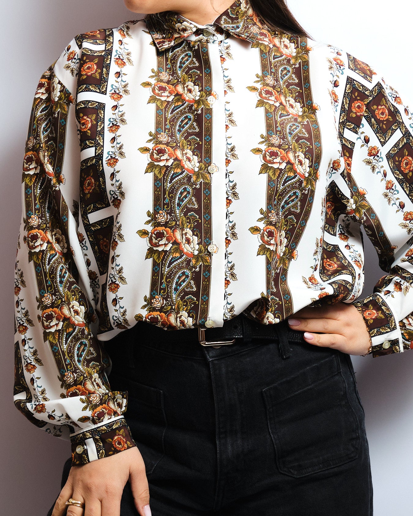 Chemisier vintage FANNY DE TOUCHE PARIS 90