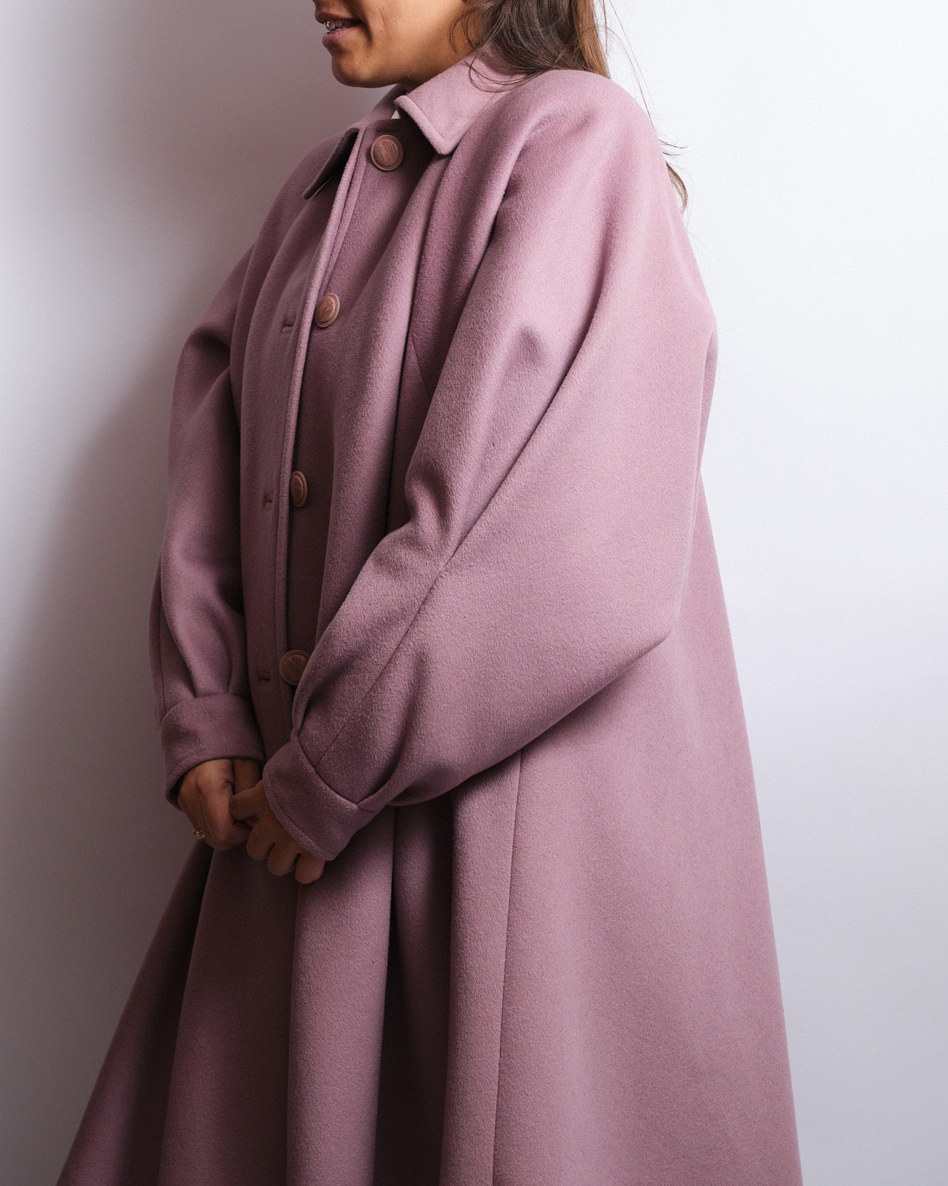 Manteau en laine - fabrication artisanale – Années 70