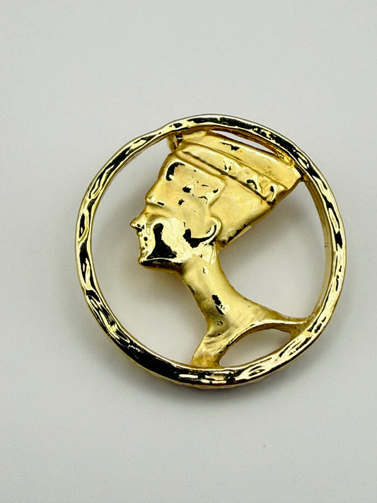 Broche Vintage Nefertiti
