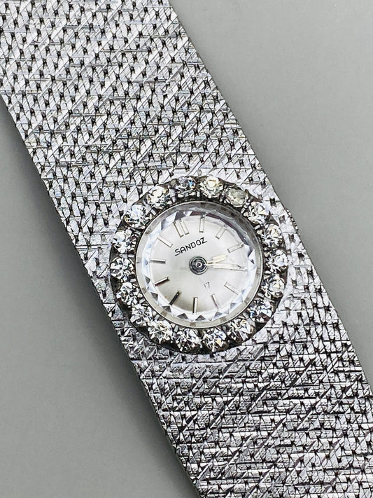 Montre mécanique Sandoz Vintage 70s – Bracelet Moblot Swiss Made