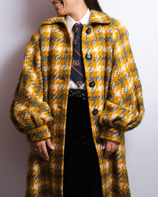 Manteau en laine - fabrication artisanale – Années 70