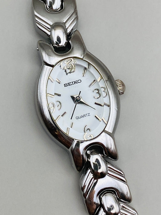 Montre quartz Seiko Vintage 90s – Bracelet Bijou