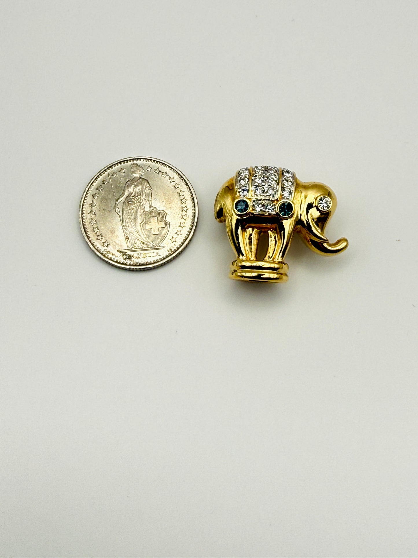 Broche Vintage éléphant