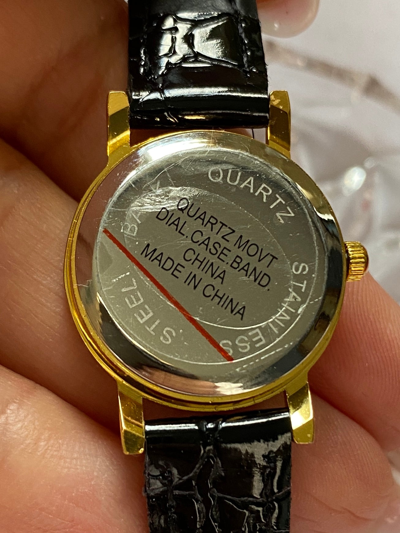 Montre Vintage avec vrai Diamant