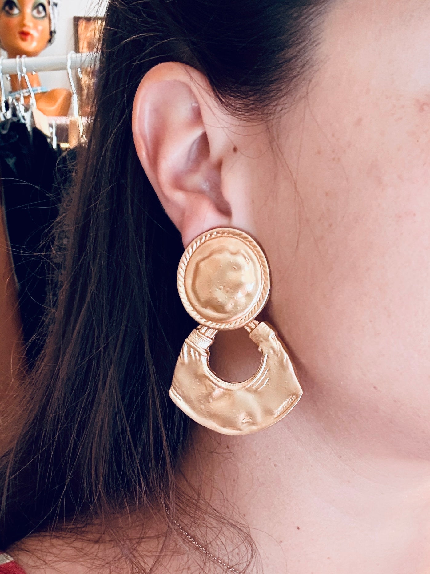 Boucles d’Oreilles Vintage Clips