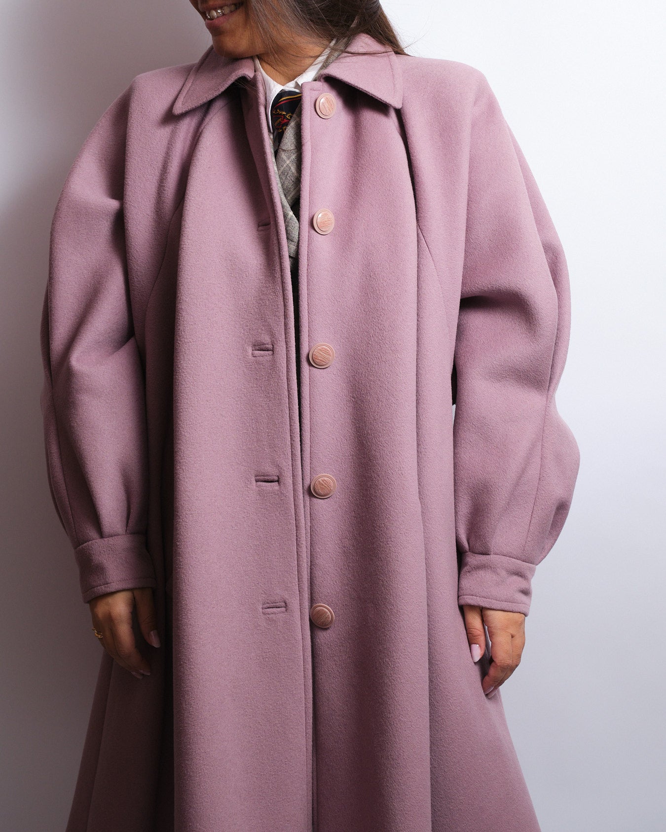 Manteau en laine - fabrication artisanale – Années 70