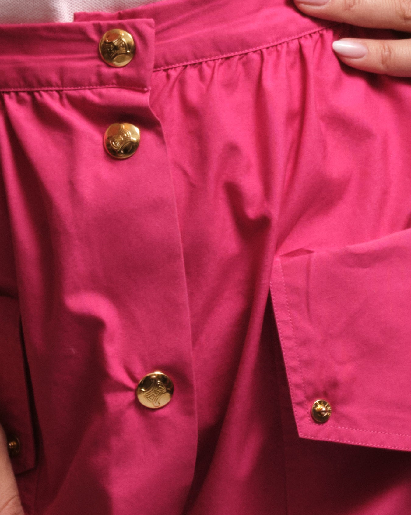 Jupe vintage Céline Paris 80s – Made in France, pièce iconique