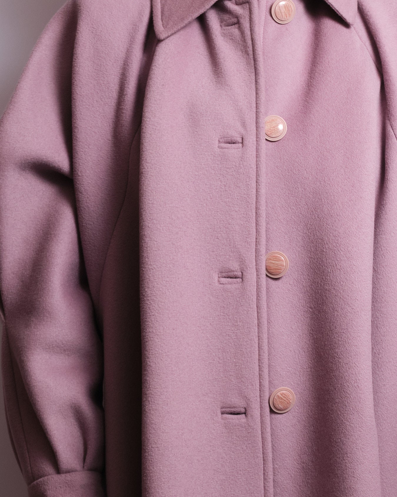 Manteau en laine - fabrication artisanale – Années 70