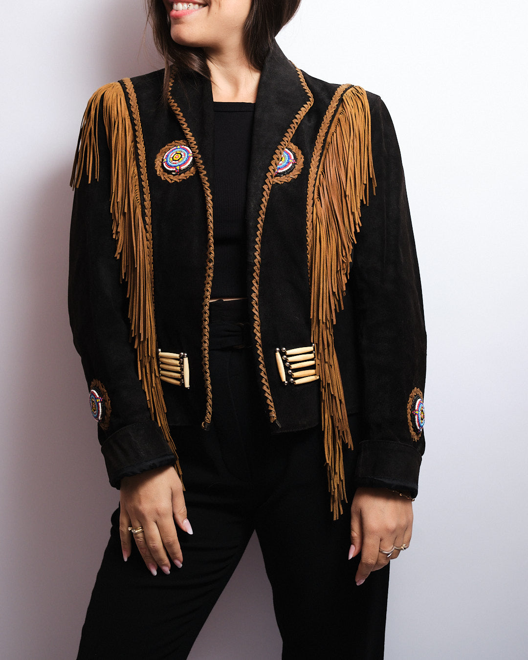 Veste Vintage Tatanka en cuir