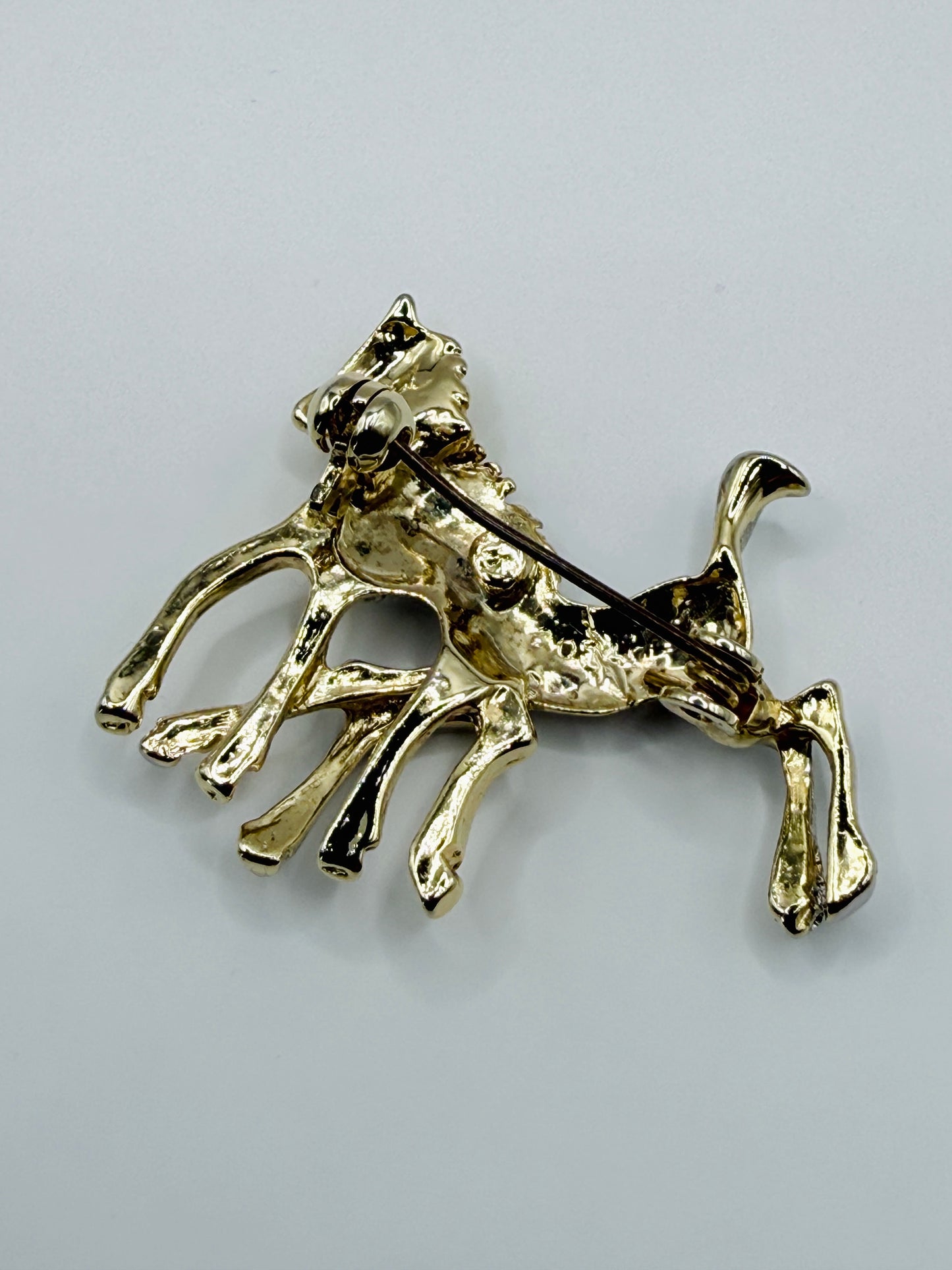 Broche Vintage « Chevaux »