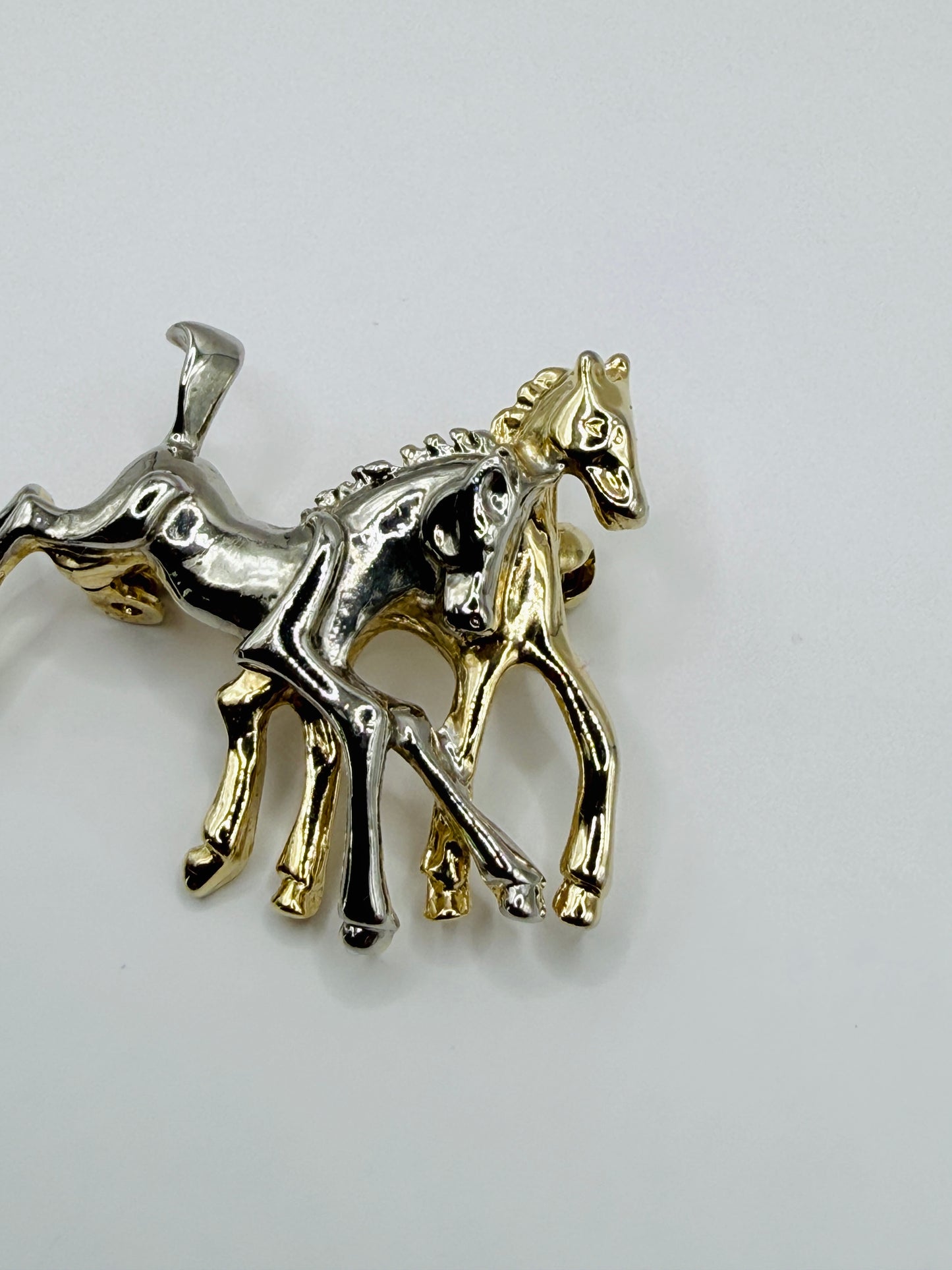 Broche Vintage « Chevaux »
