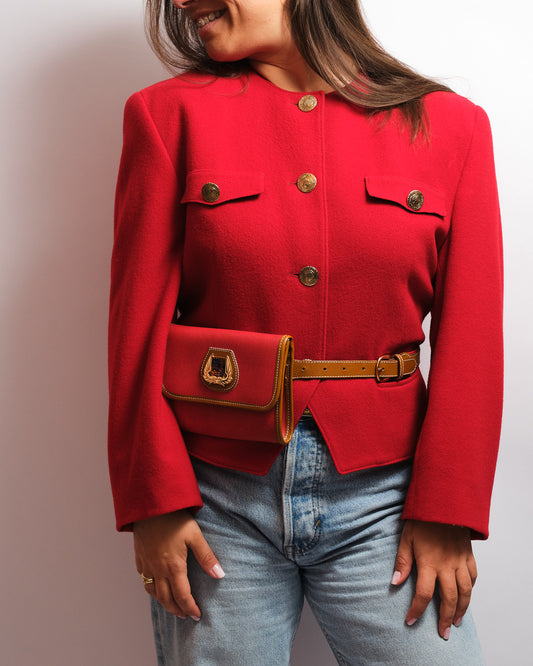 Pochette-ceinture Lancel vintage – années 90