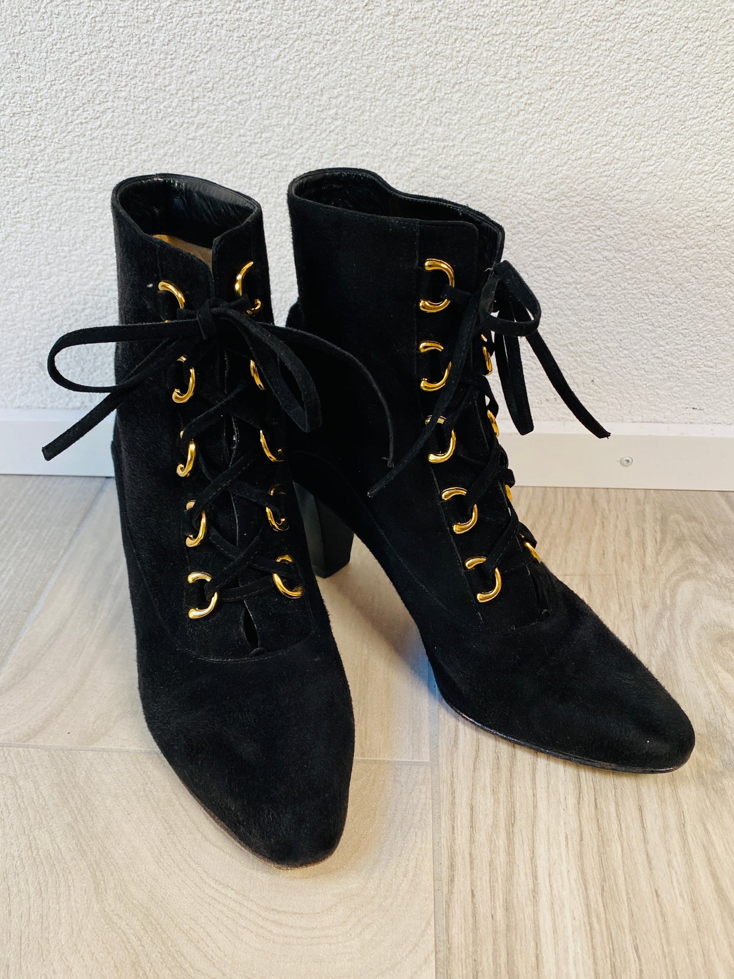 Bottines Vintage 80s GUCCI en daim