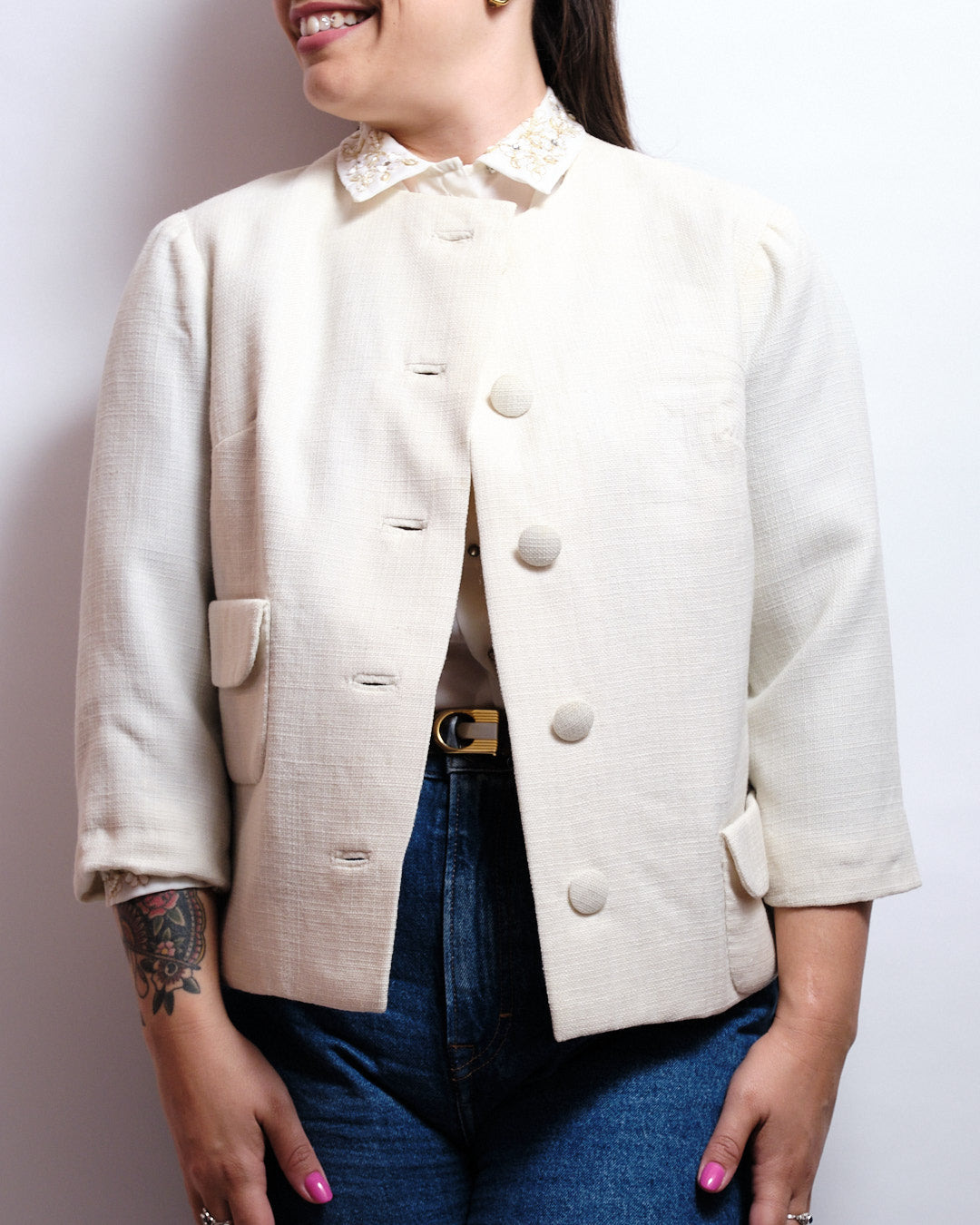 Veste Cardigan Vintage 50s