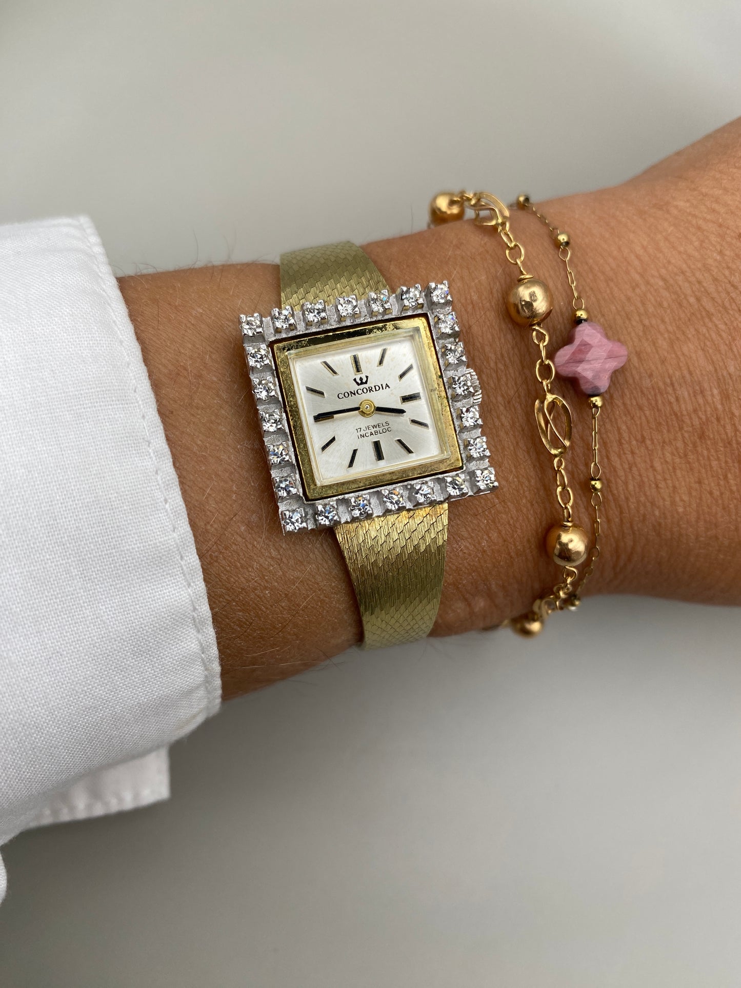 Montre Concordia Vintage mécanique – 17 Jewels Incabloc 60-70s