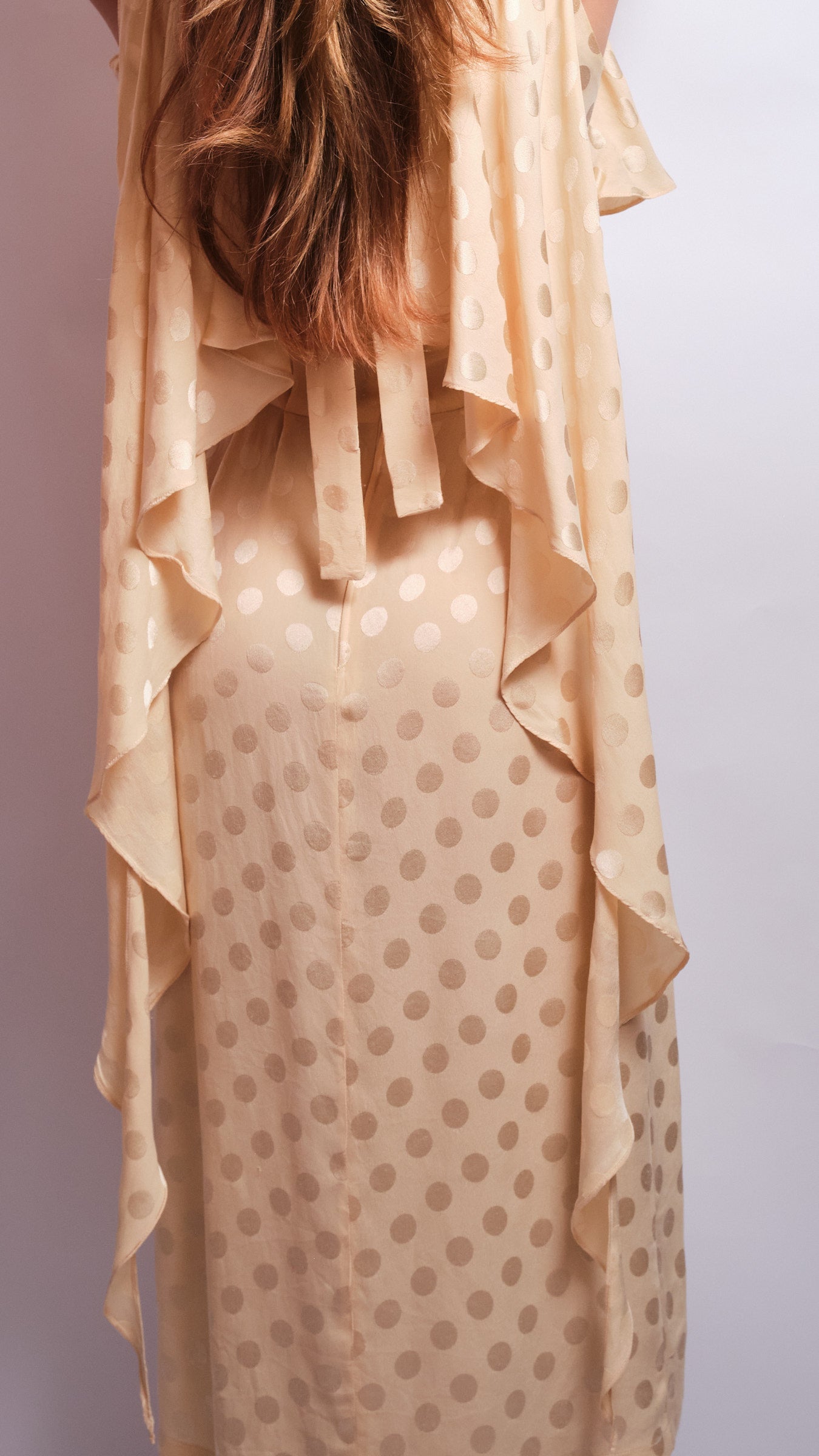 Robe Vintage Phillipe de Ville Paris en soie – années 70