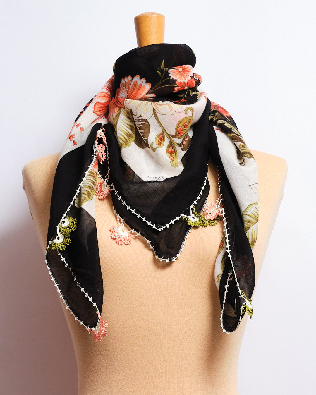 Foulard Vintage 80s