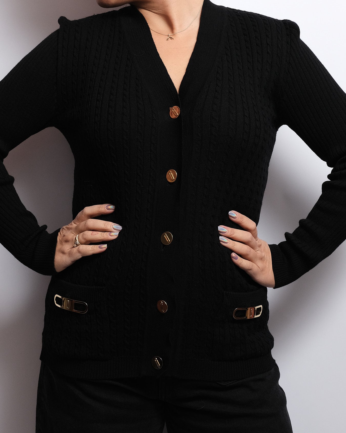 Un cardigan vintage 80s - Swiss made