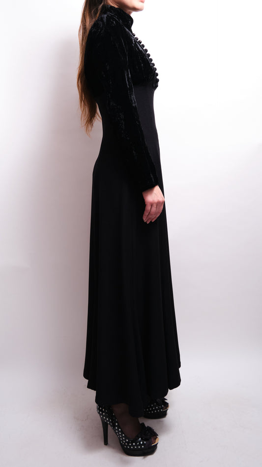 Robe vintage 60/70s Noir