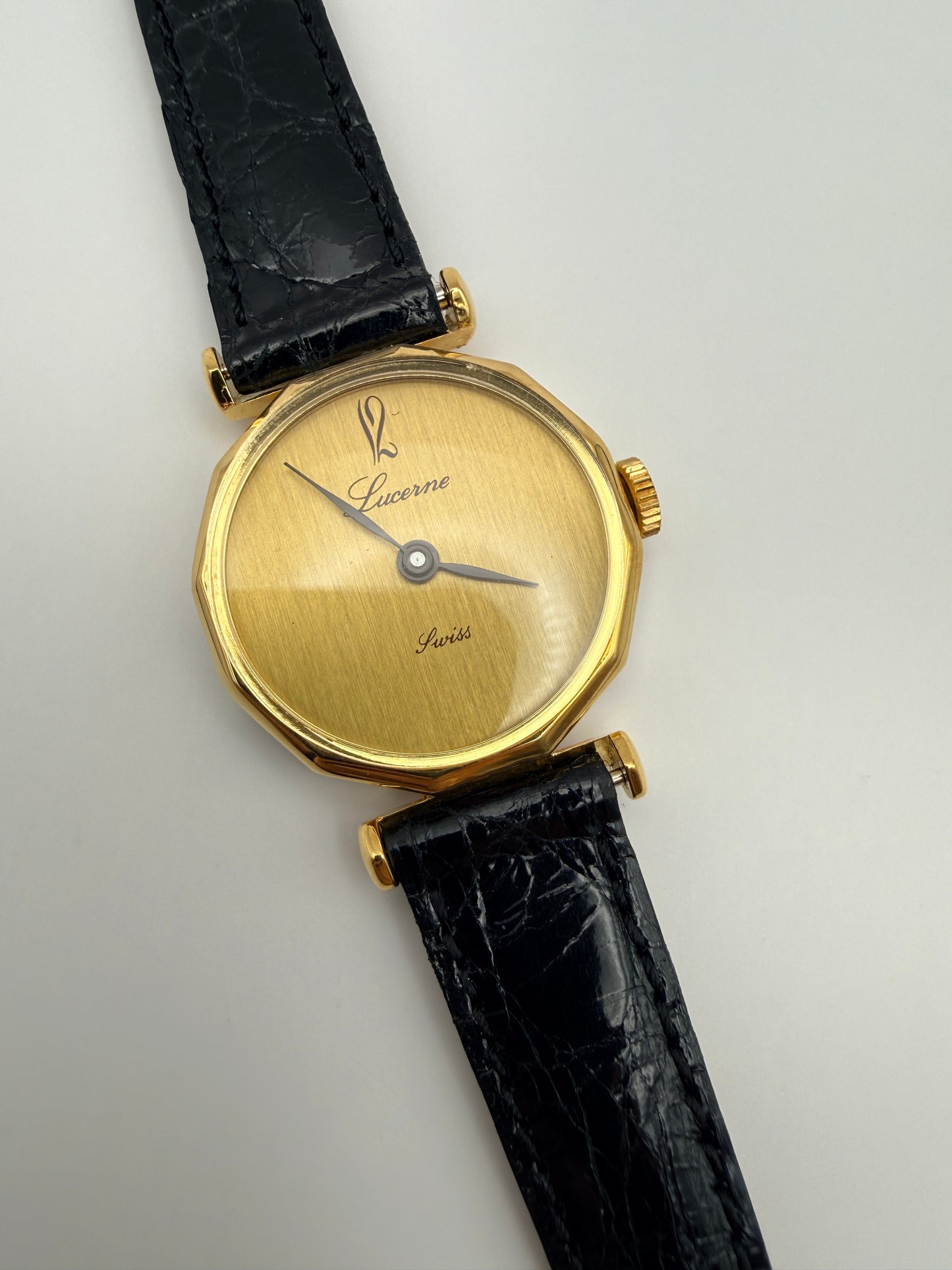 Montre Vintage Lucerne Swiss – Mouvement mécanique