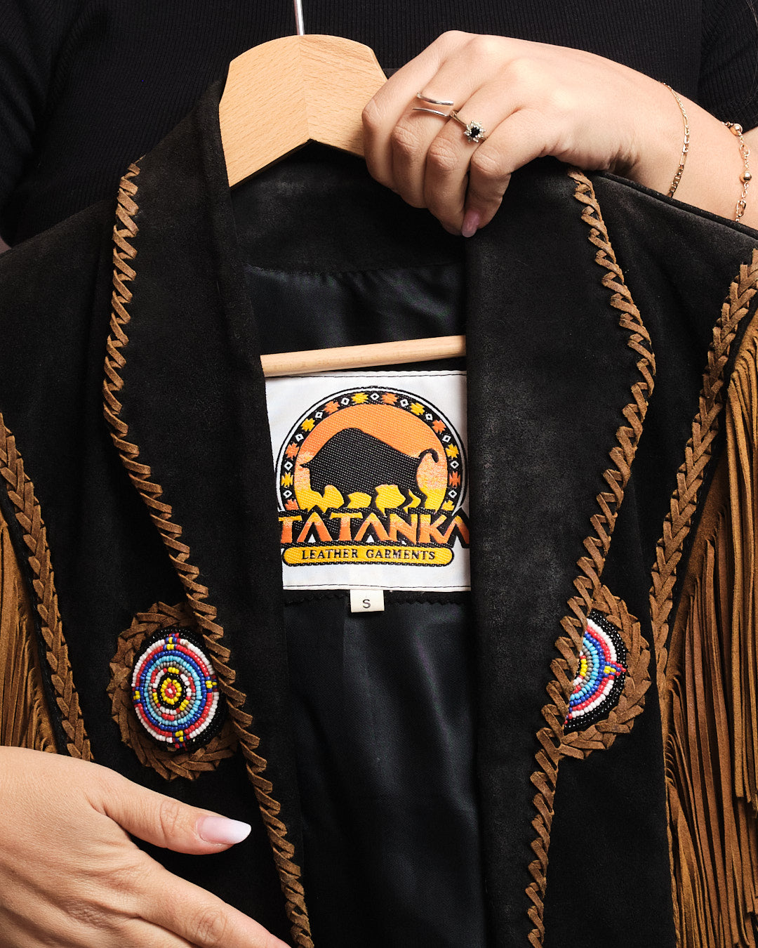 Veste Vintage Tatanka en cuir