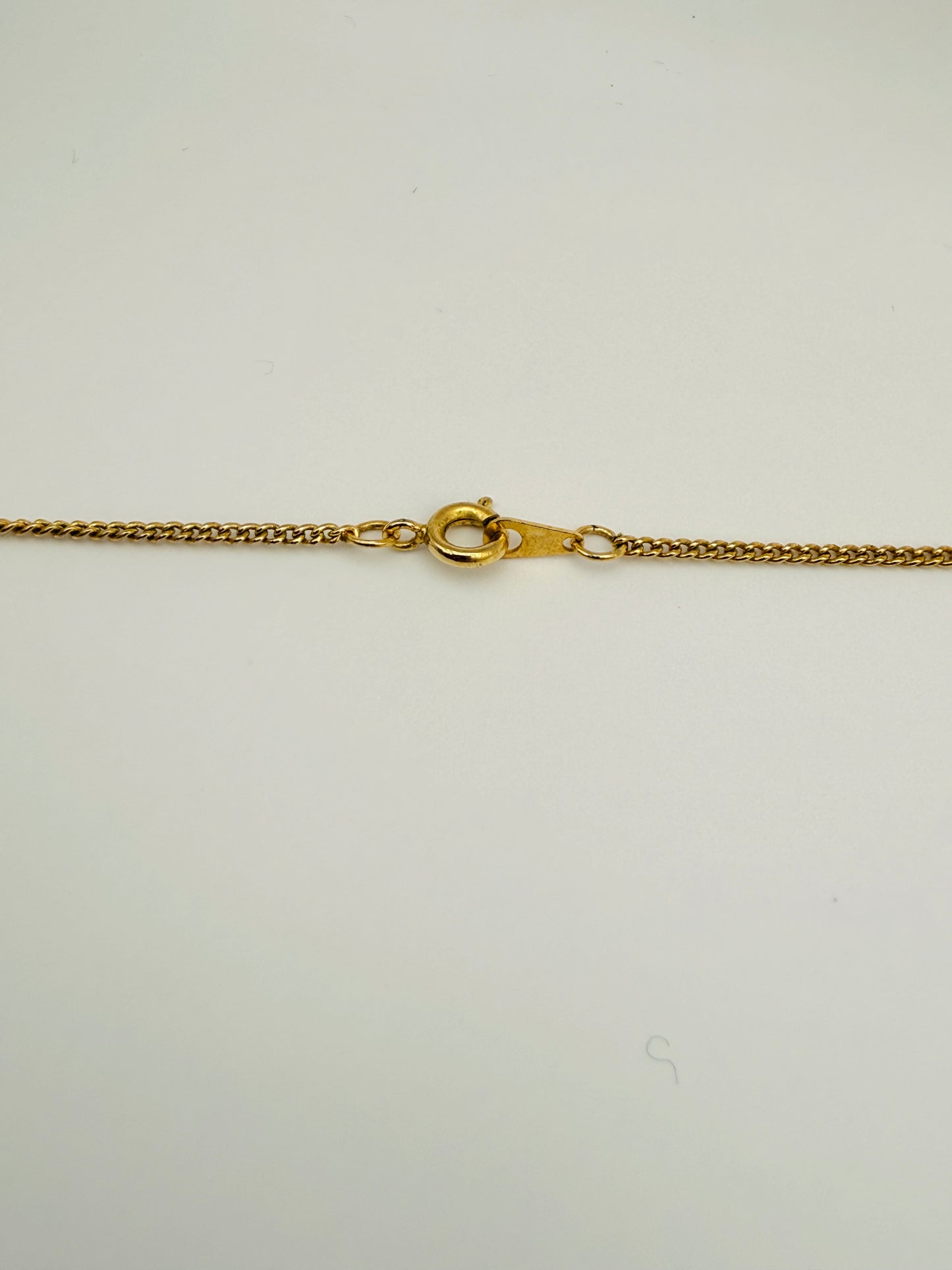Collier vintage bicolore à strass