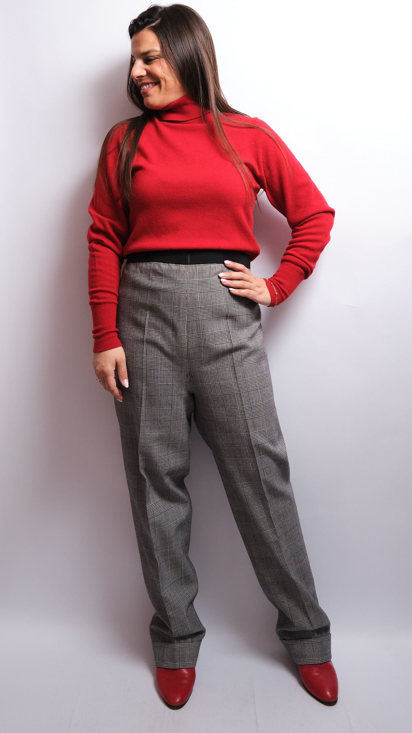 Tailleur vintage fait main 80s – élégance intemporelle & coupe structurée