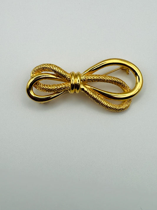 Broche Vintage noeud