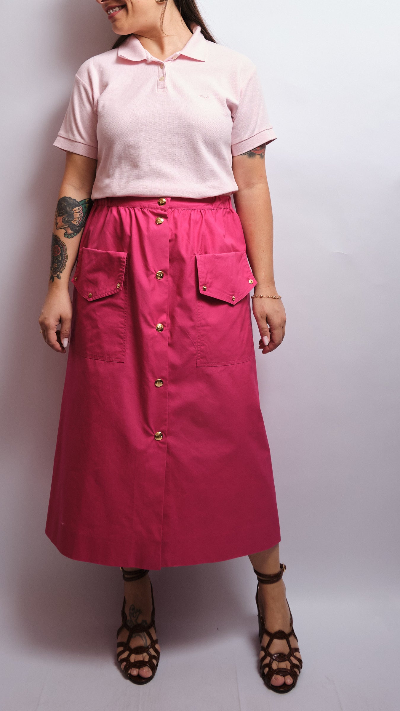 Jupe vintage Céline Paris 80s – Made in France, pièce iconique