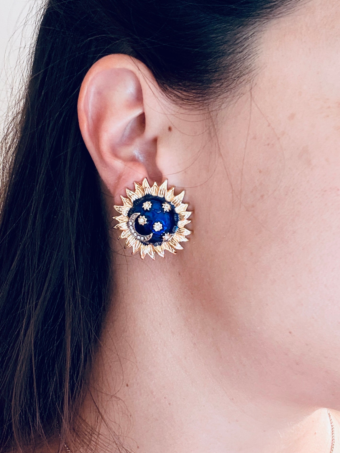 Boucles d’Oreilles Vintage Clips