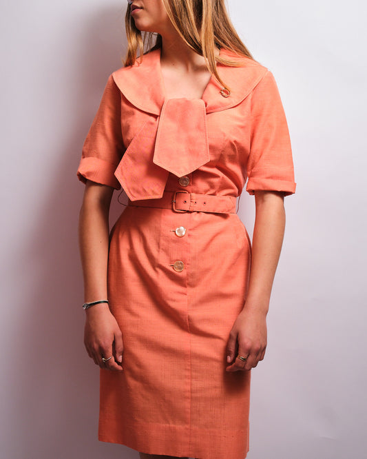 Robe vintage Sir James California 60s corail