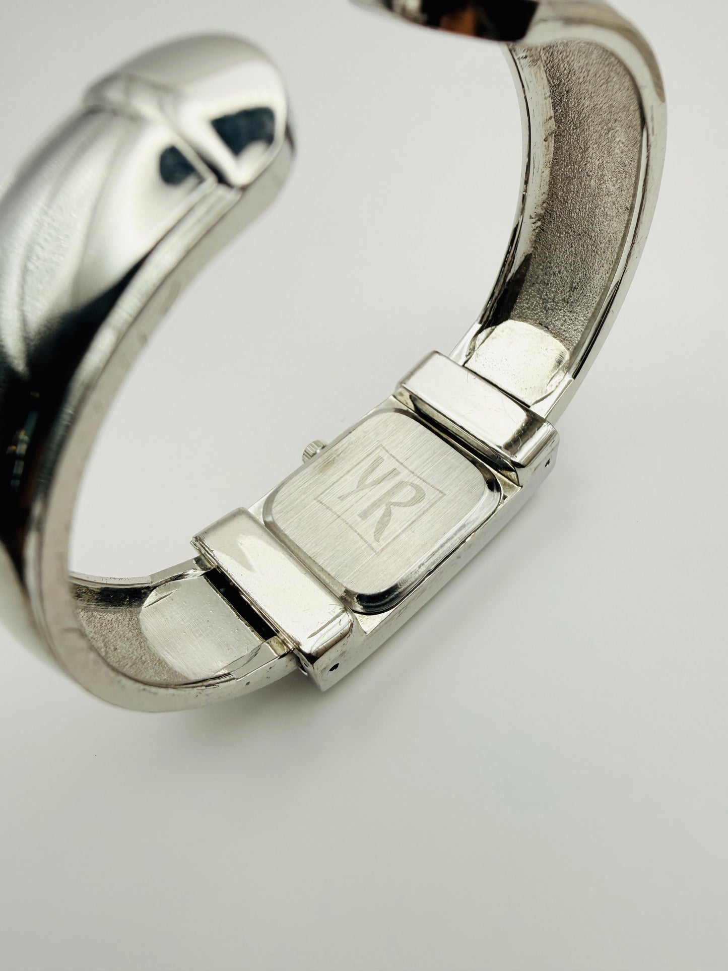 Montre manchette vintage cadran rose